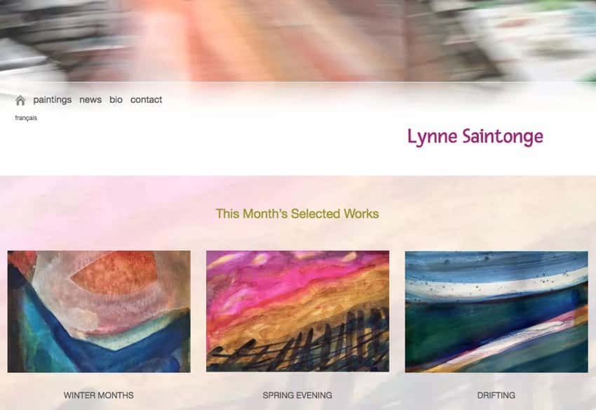 Moncton Artist Lynne Saintonge