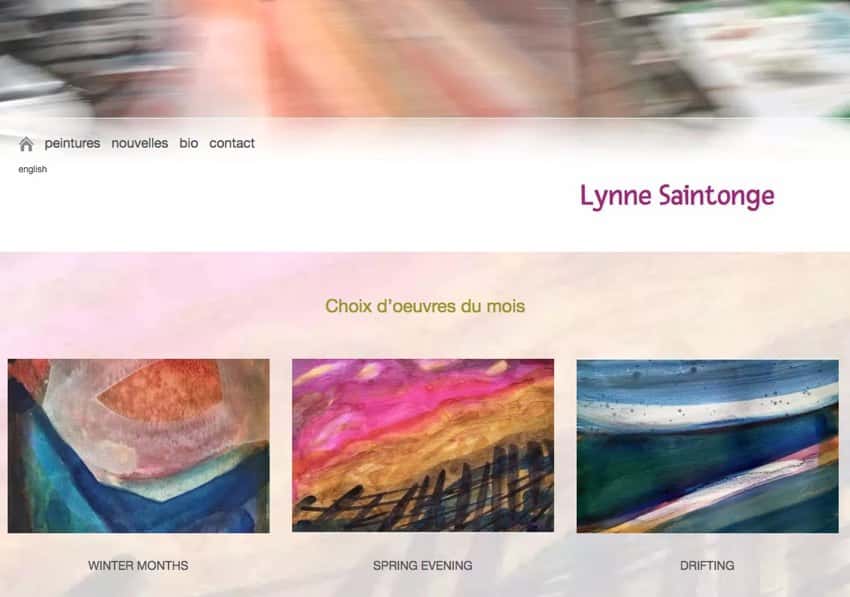 Moncton Artiste Lynne Saintonge
