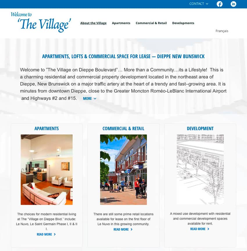 village on dieppe blvd